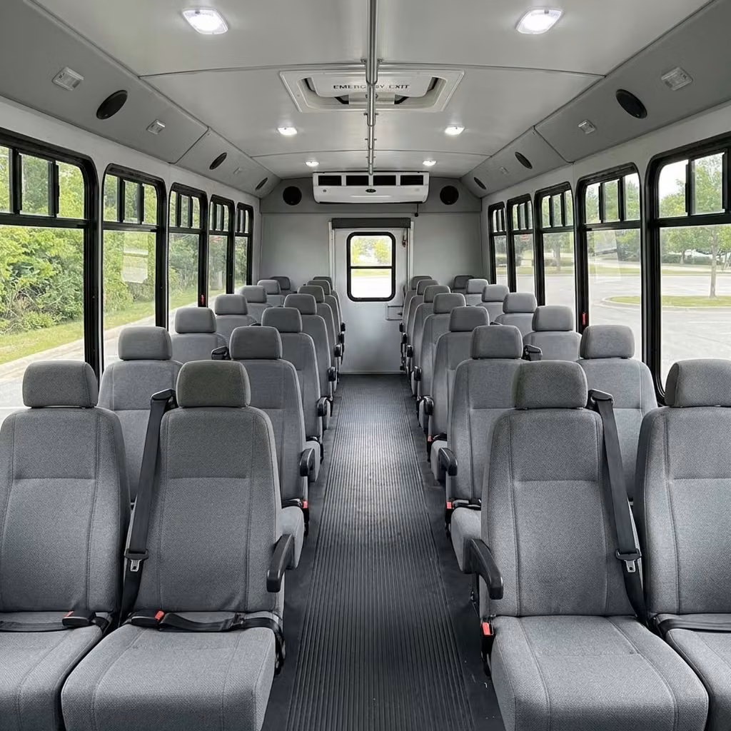 coachella 30 passenger minibus seating