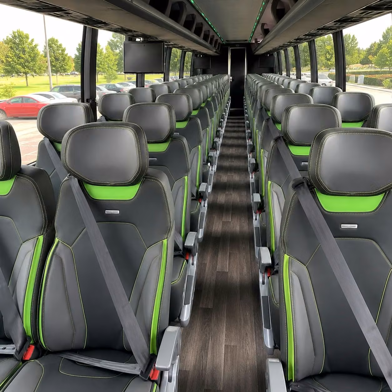 coachella charter bus interior 3