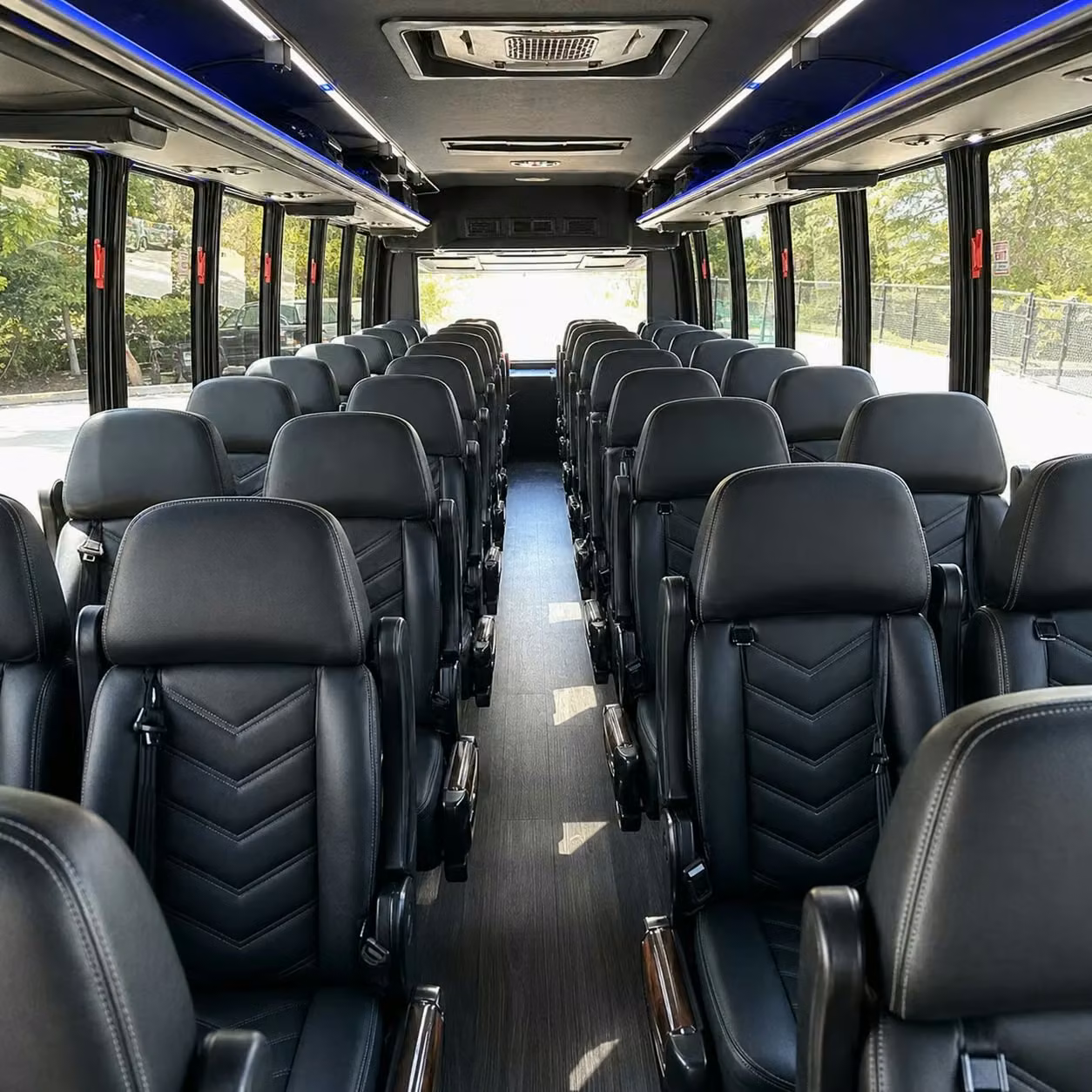 coachella minibus interior 2