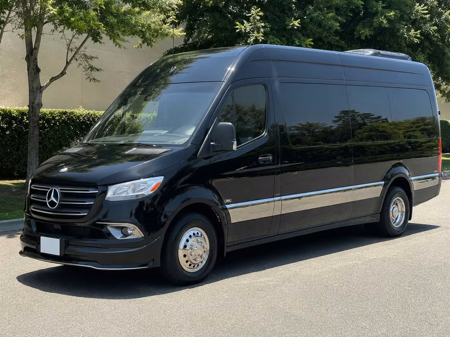 coachella sprinter van rental with driver