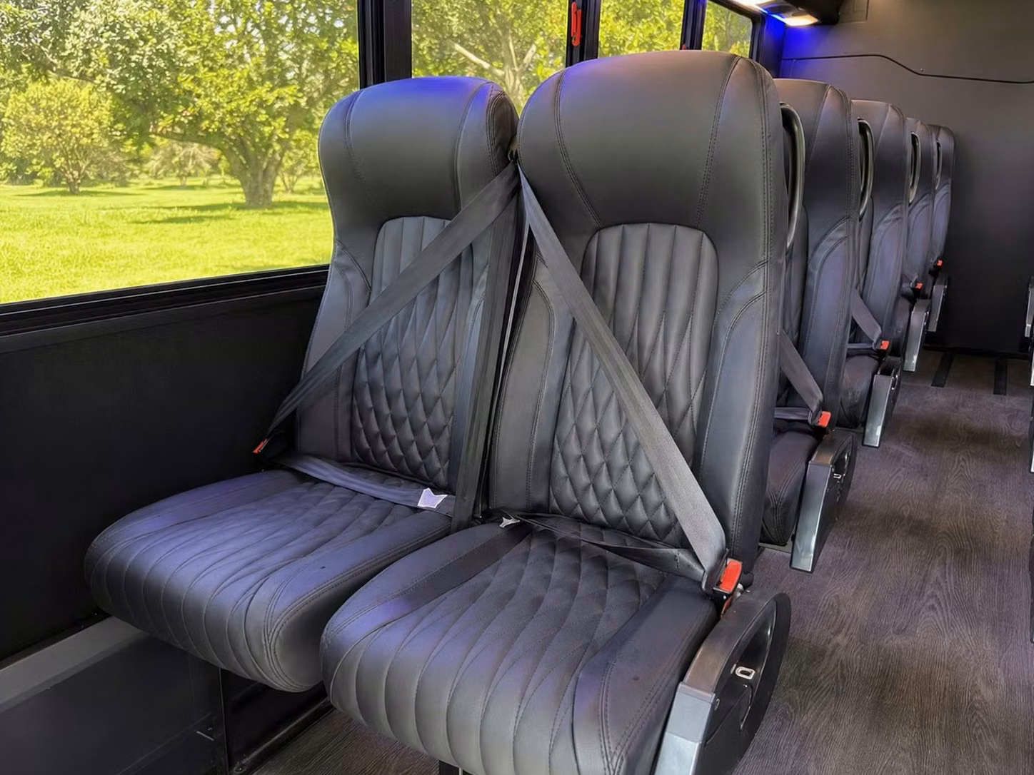 20 passenger minibus inside